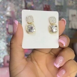 New, small sparkly fashion earrings